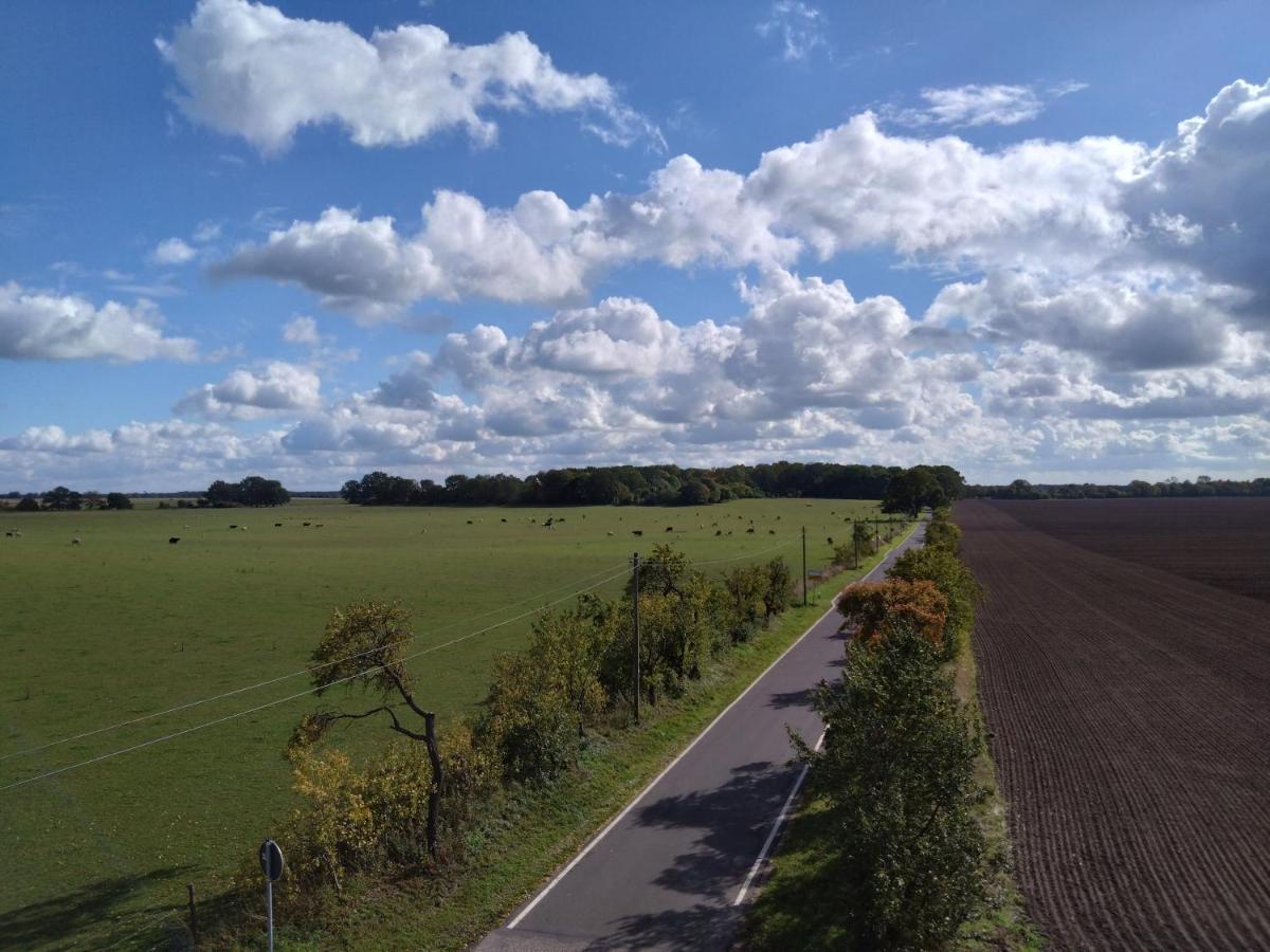 Grosszuegige Ferienwohnung Mit Weitem Ausblick Lichtenberg  Zewnętrze zdjęcie